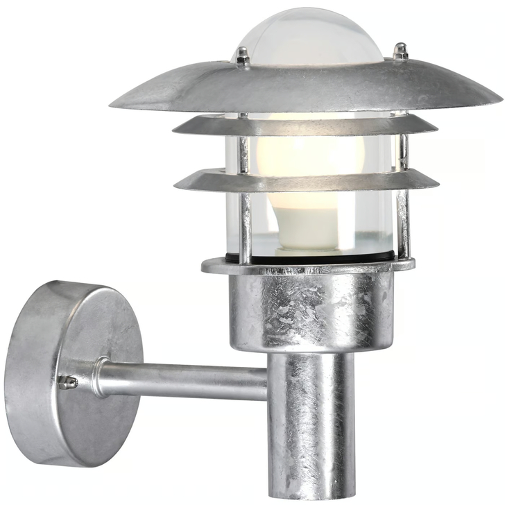 Nordlux Lønstrup 22 Wall Light Galvanized