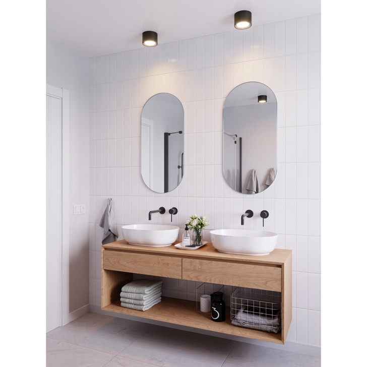 Nordlux Landon 8 Bathroom Lighting Black