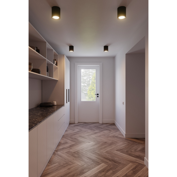 Nordlux Landon Smart Long Ceiling Light Black