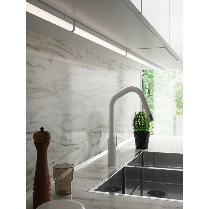 Nordlux Latona 8W Batten Light Fitting White