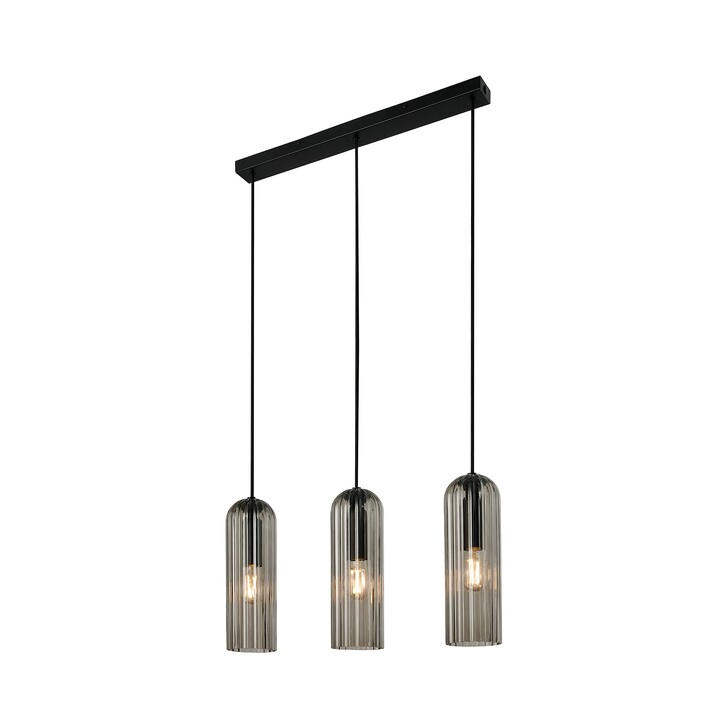 Nordlux Miella 3-Rail Pendant Smoked