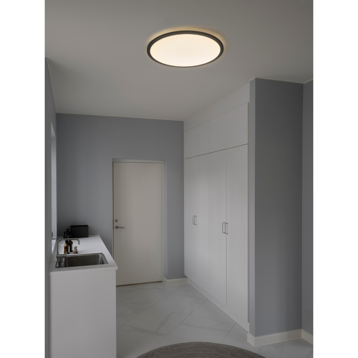 Nordlux Oja 60 2700K 3-Step Ceiling Light Black