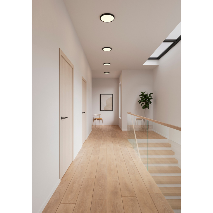 Nordlux Oja Smart 29 Ceiling Light Black