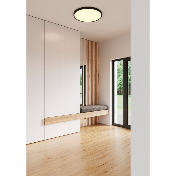 Nordlux Oja Smart 60 Ceiling Light Black