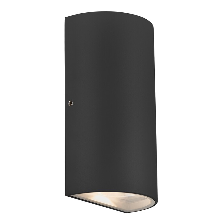 Nordlux Rold Round Wall Light Black