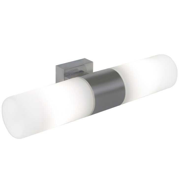 Nordlux Tangens Double Wall Light Brushed steel