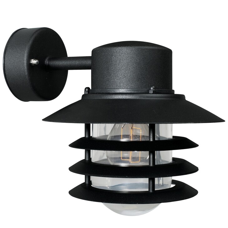 Nordlux Vejers Down Wall Light Black