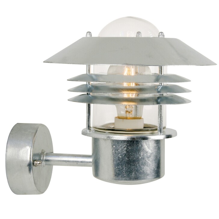 Nordlux Vejers Up Wall Light Galvanized