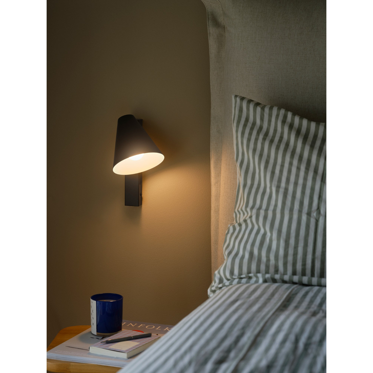 Nordlux Wilmer Wall Light Black