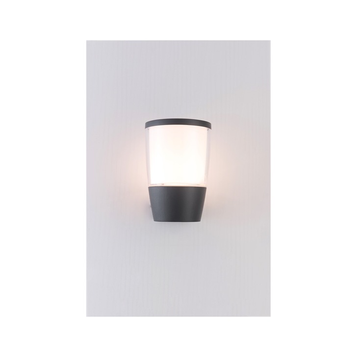 Stylish Lighting Hawai Grey Exterior Wall Light - IP44