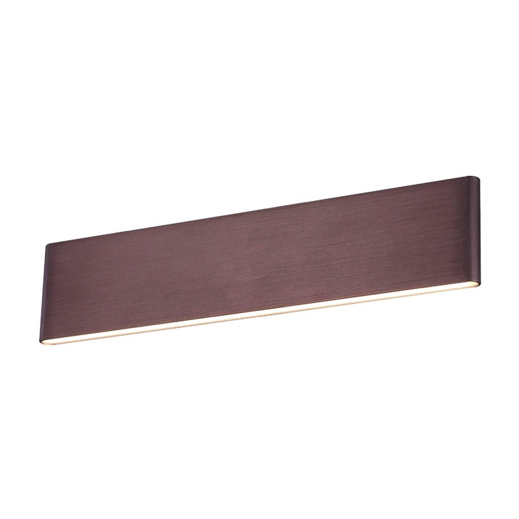 Stylish Lighting Seattle Brushed Mocha Large Led Up And Down Wall Light