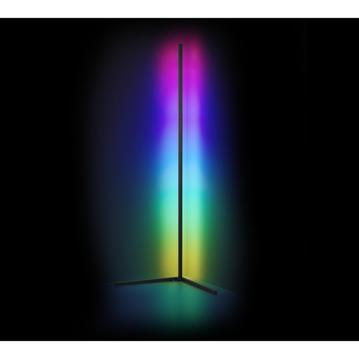 Trio Lighting Level Slim Corner LED RGB Colour Changing Floor Lamp