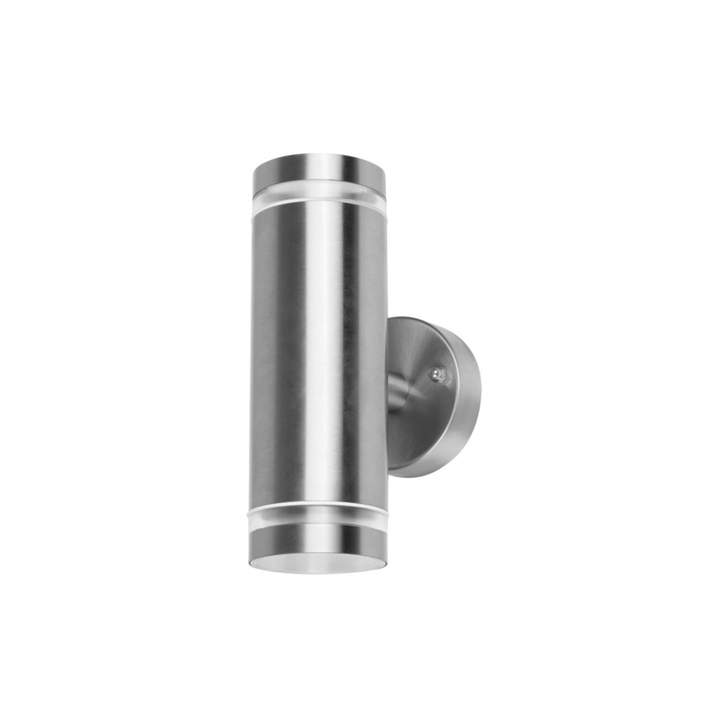 Up And Down Outside Wall Light In Stainless Steel - IP65