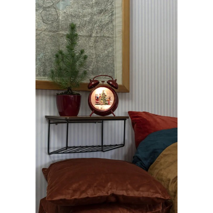 Water Lantern Clock Children and Tree Timer 5hr B/O