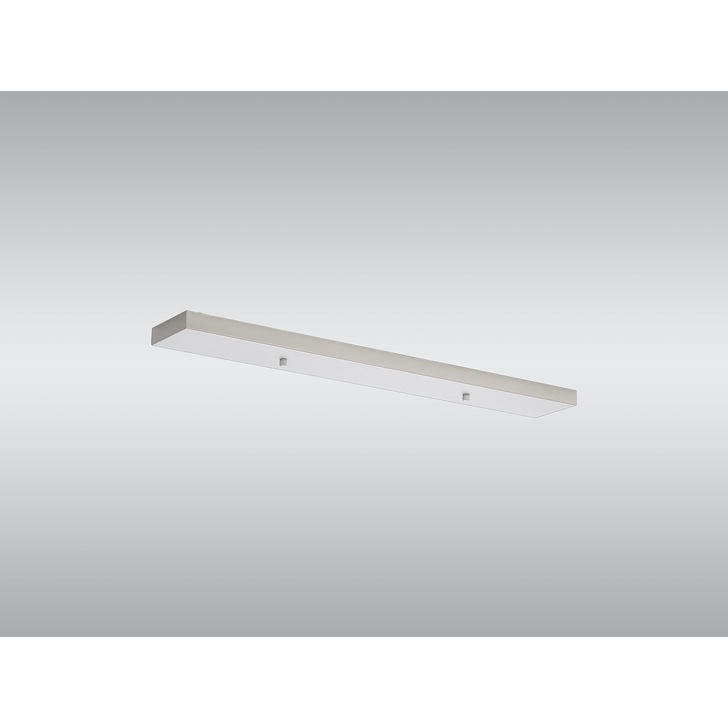 White Linear No Hole Ceiling Plate - 70 X 10cm