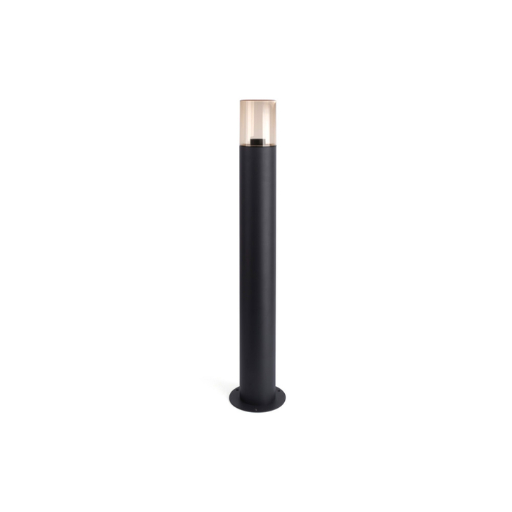 Winchester Aluminium Dark Grey 800mm Led Aluminium Outdoor Bollard Light Complete With Glass - IP65