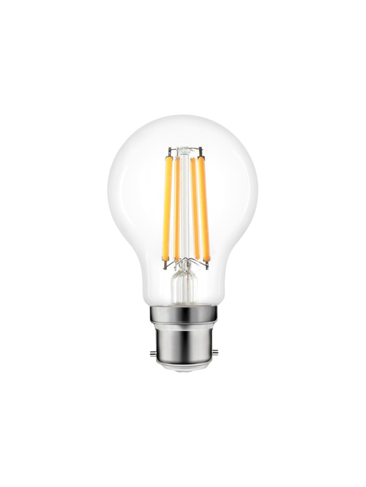 11.2W B22 Cool White Clear Gls Led Filament Lamp - 4000K