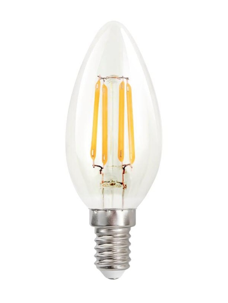 4.5W E14 CLEAR DIMMABLE LED CANDLE LAMP - 4000K