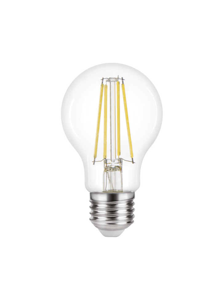 6W E27 Cool White Clear Gls Led Filament Lamp - 4000K