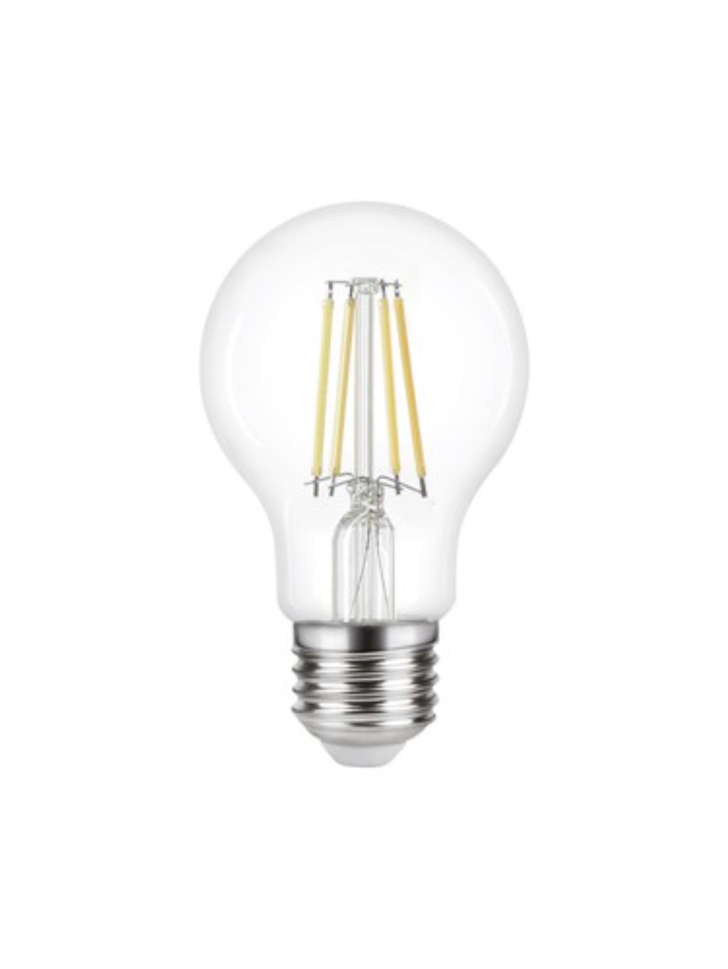 7.3W E27 Cool White Dimmable Clear Gls Led Filament Lamp - 4000K