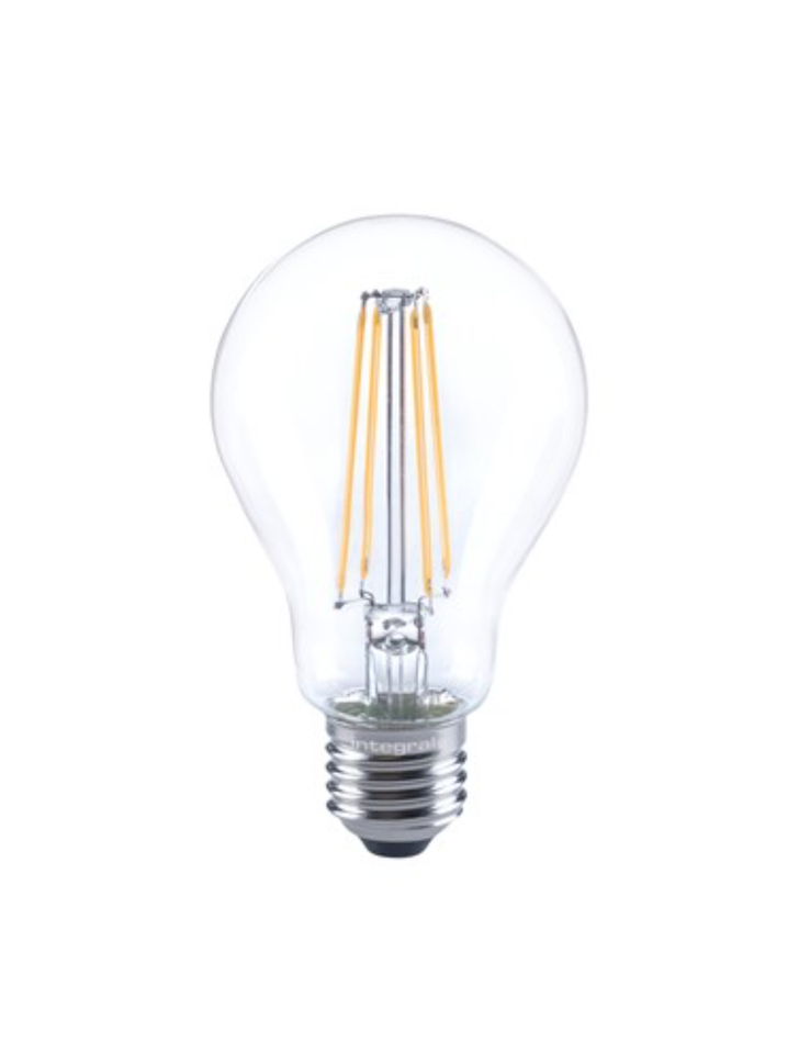 7.3W E27 Warm White Dimmable Clear Gls Led Filament Lamp - 2700K