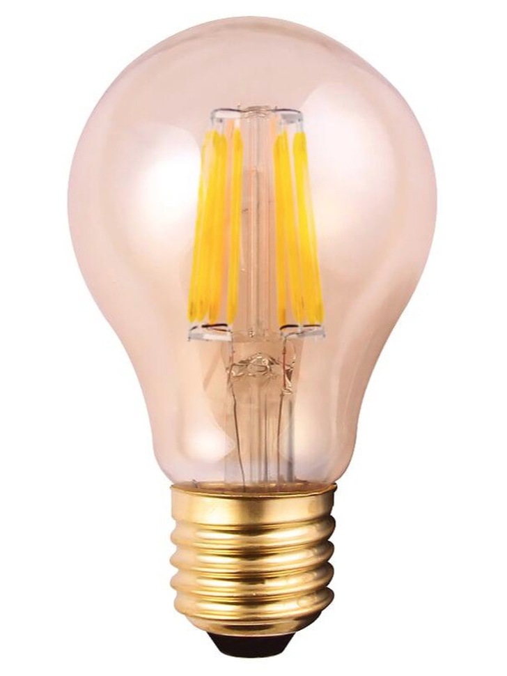 7W E27 AMBER DIMMABLE GLS LAMP - 2200K