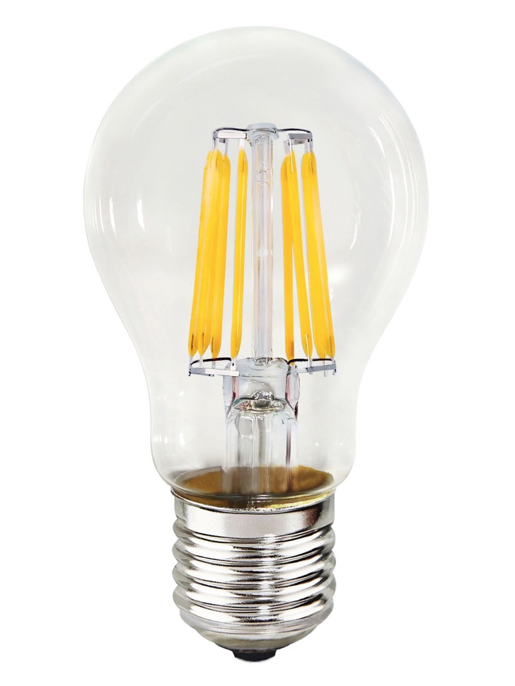 7W E27 CLEAR DIMMABLE LED GLS LAMP - 2700K