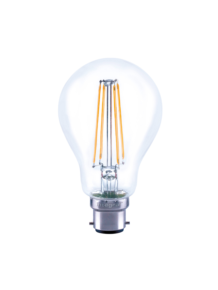 8.5W B22 Warm White Clear Gls Led Filament Lamp - 2700K