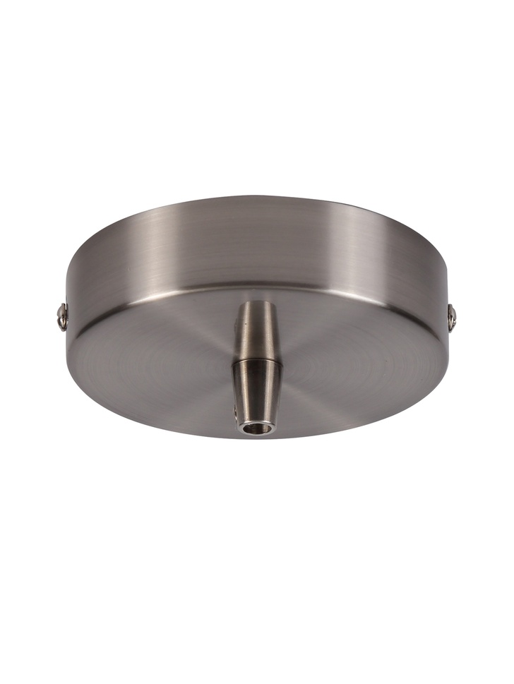 Brushed Nickel Ceiling Rose With Cable Clamp