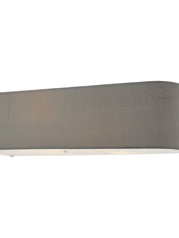 Dar Ronda 2 Light Wall Light Grey