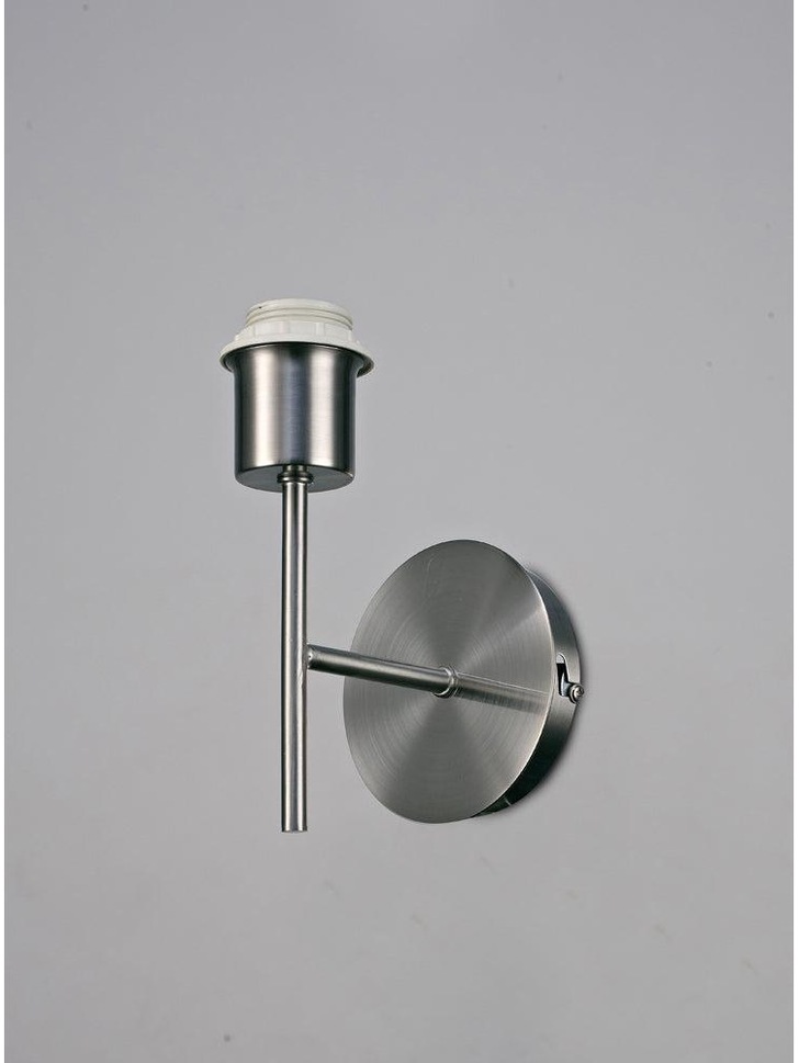 Deco Carlton D0371 Satin Nickel Single Wall Light