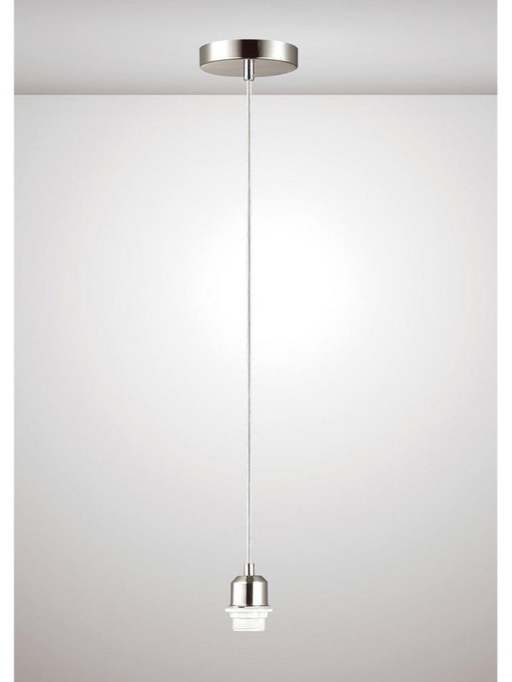 Deco Dreifa D0179 Satin Nickel With Clear Cable Ceiling Suspension Kit