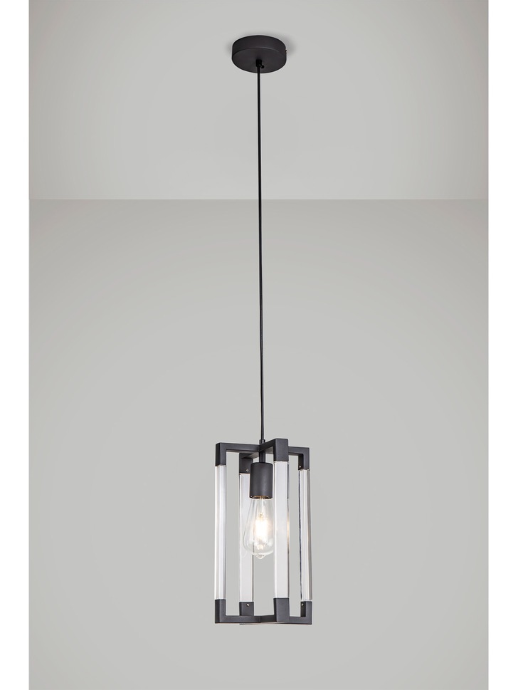 Diyas IL32855 Canto Graphite Single Pendant