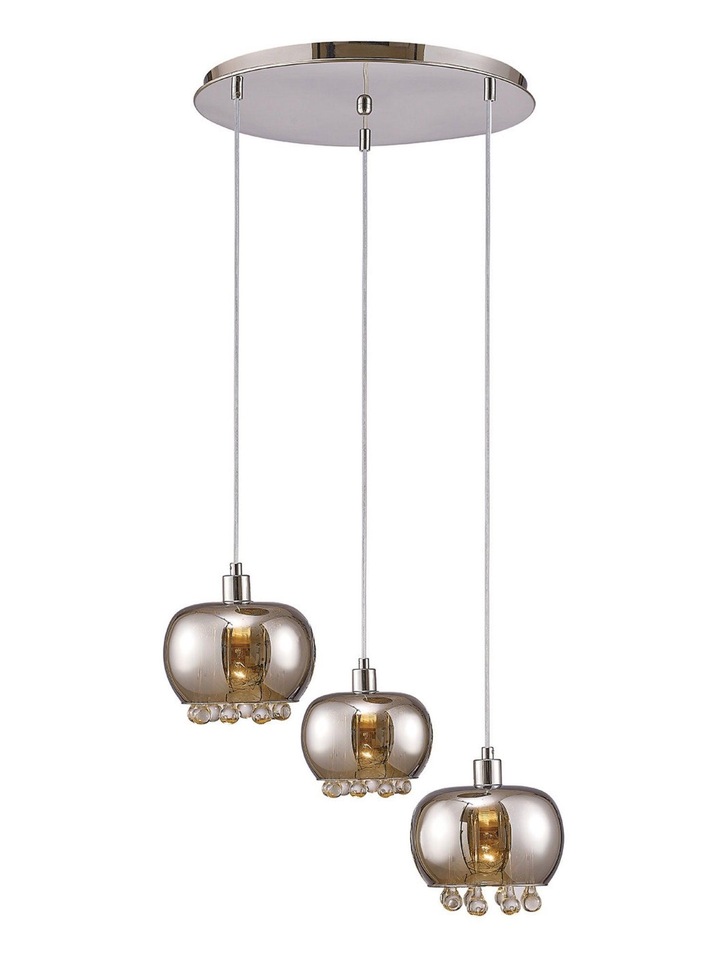 Diyas Pandora IL31601 Polished Chrome 3 Light Pendant