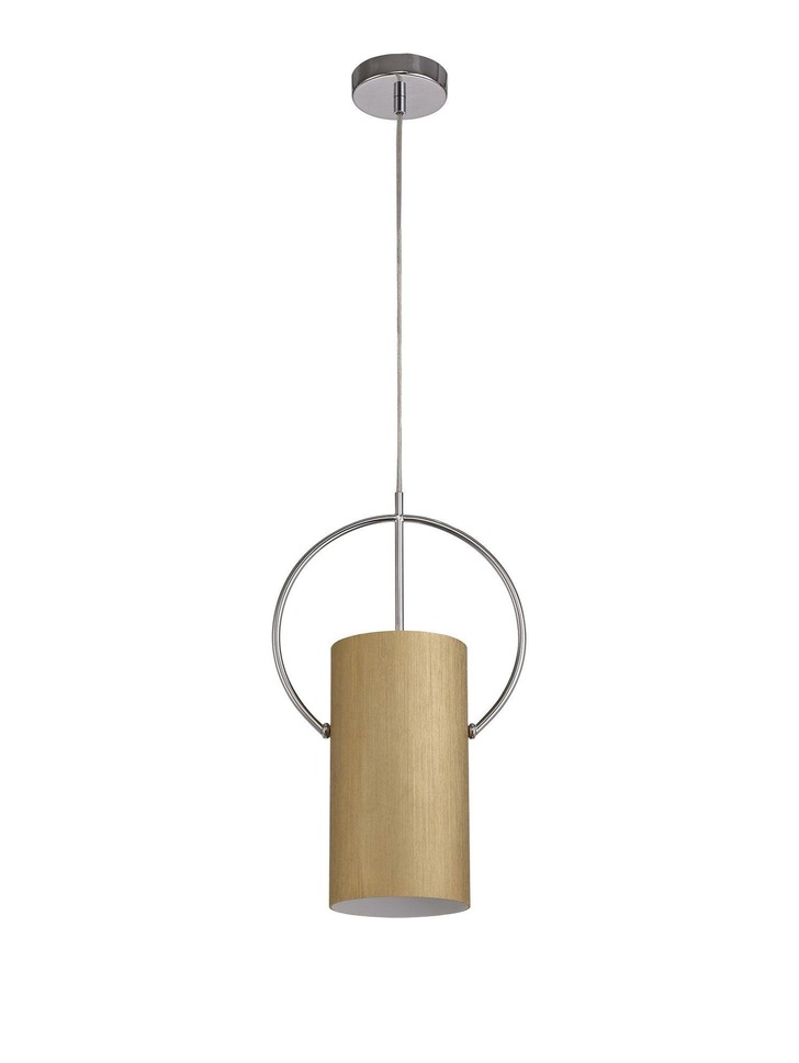 Idolite Dinara Gold/Polished Chrome Single Pendant