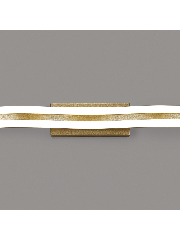 Idolite Kensington Gold Led Wall Light - 3500K