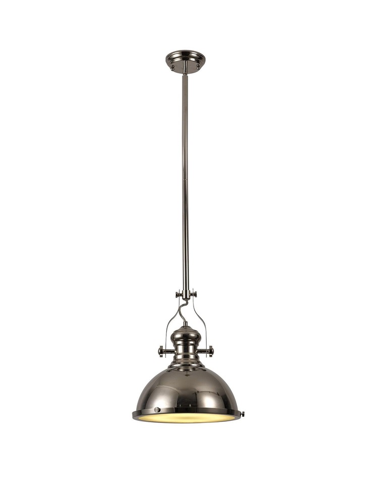 Idolite Neasden Polished Nickel Single Pendant