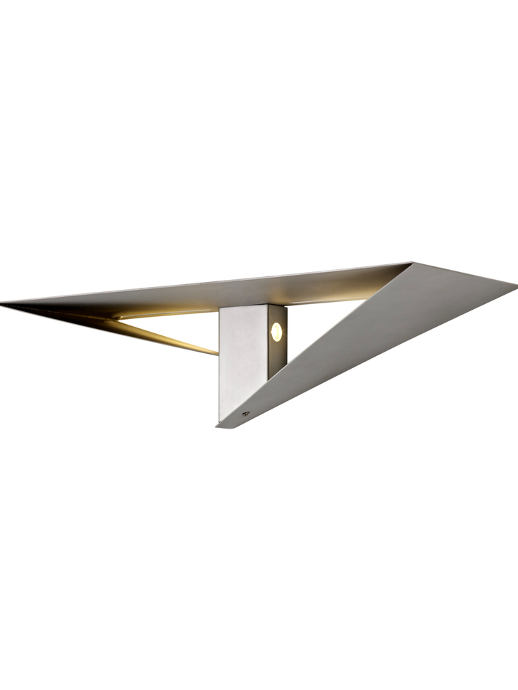 Idolite Whitechapel Silver Painted Led Wall Light - 3000K