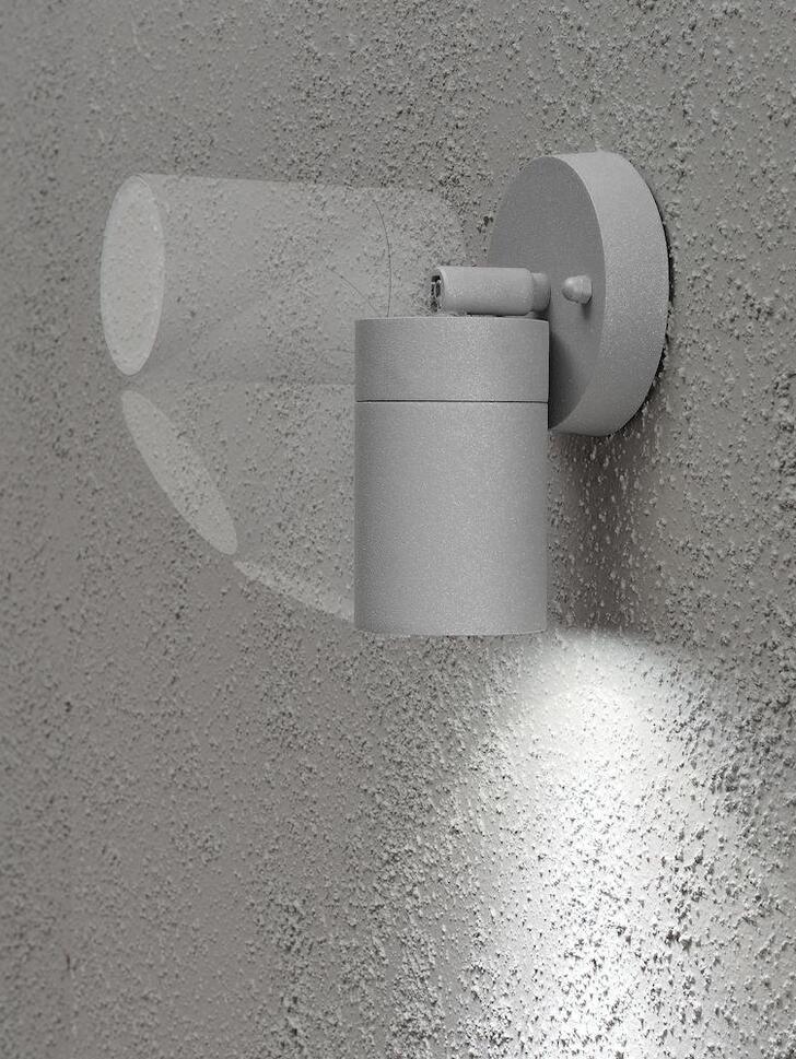 Konstsmide Modena Adjustable Grey Exterior Wall Light