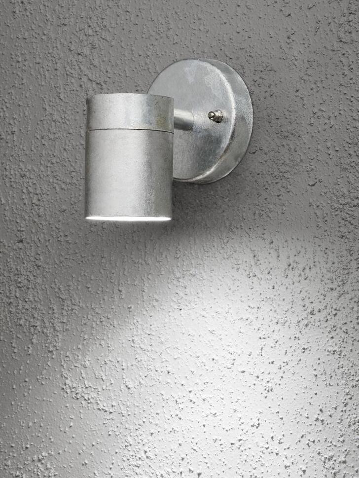 Konstsmide Modena Galvanised Downward Facing Exterior Wall Light