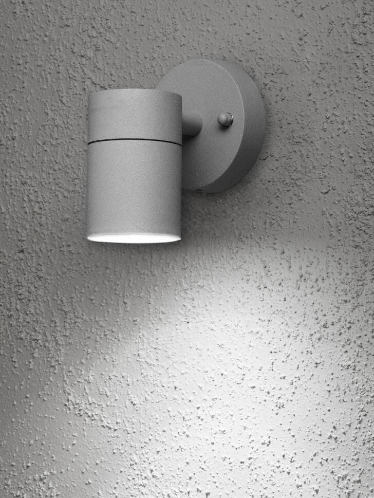 Konstsmide Modena Grey Downward Facing Exterior Wall Light