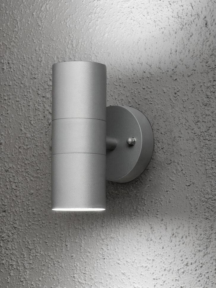 Konstsmide Modena Grey Up And Down Exterior Wall Light