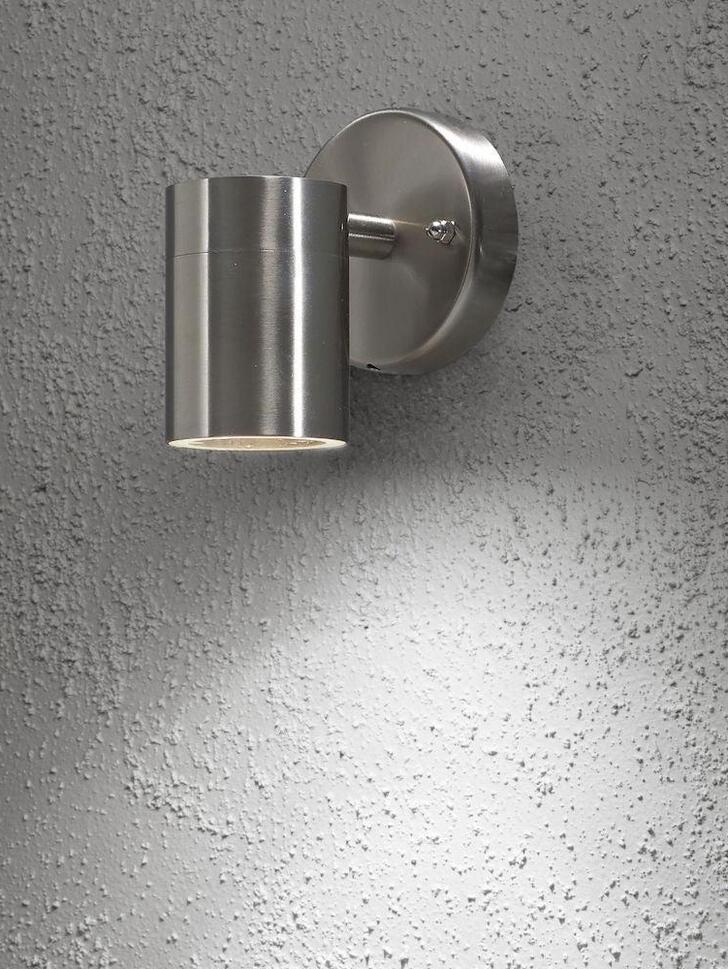 Konstsmide Modena Stainless Steel Downward Facing Exterior Wall Light