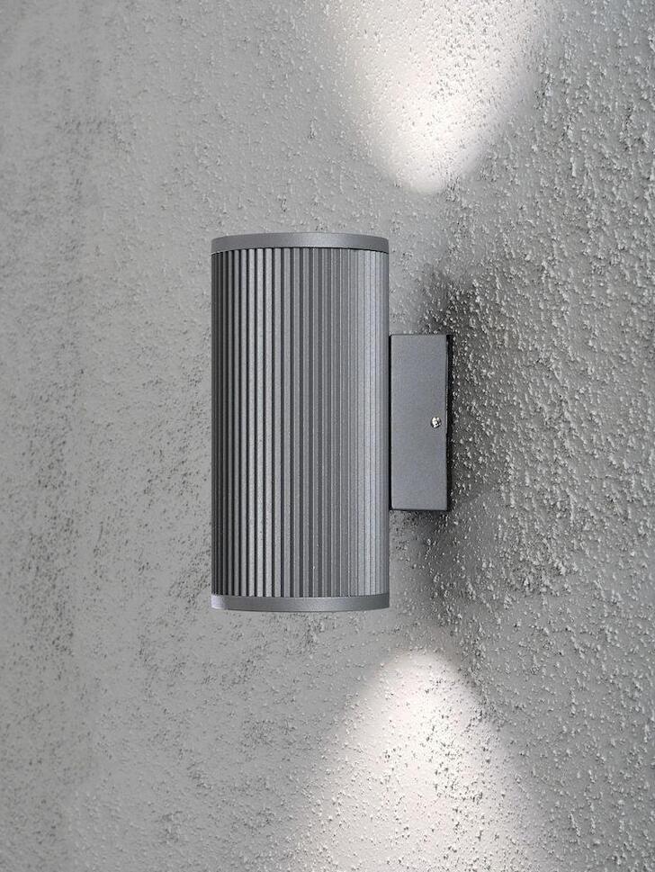 Konstsmide Siracusa Grey Exterior Up And Down Light