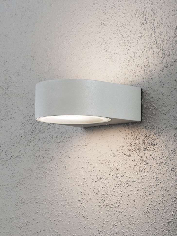 Konstsmide Teramo Grey Exterior Wall Light