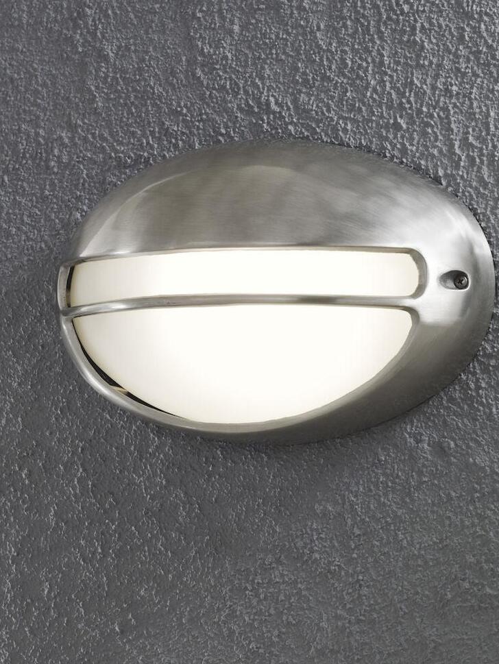 Konstsmide Torino Aluminium Oval Exterior Wall Light