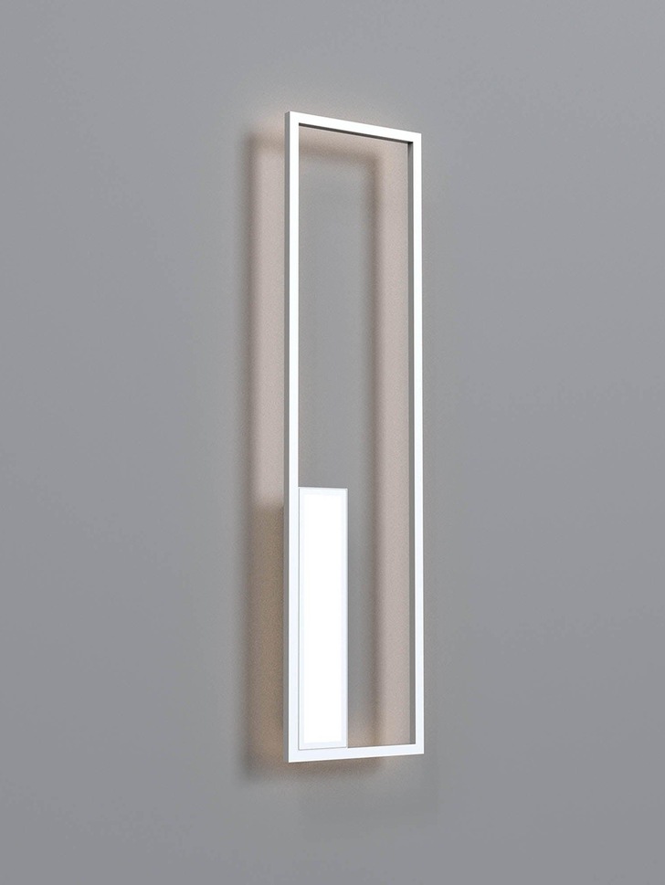 Mantra Boutique Large LED Rectangular Wall Light White - 3000K