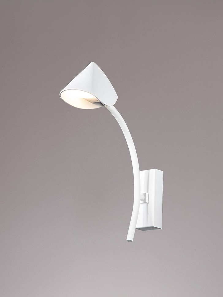 Mantra Capuccina Single LED Wall Light White - 3000K