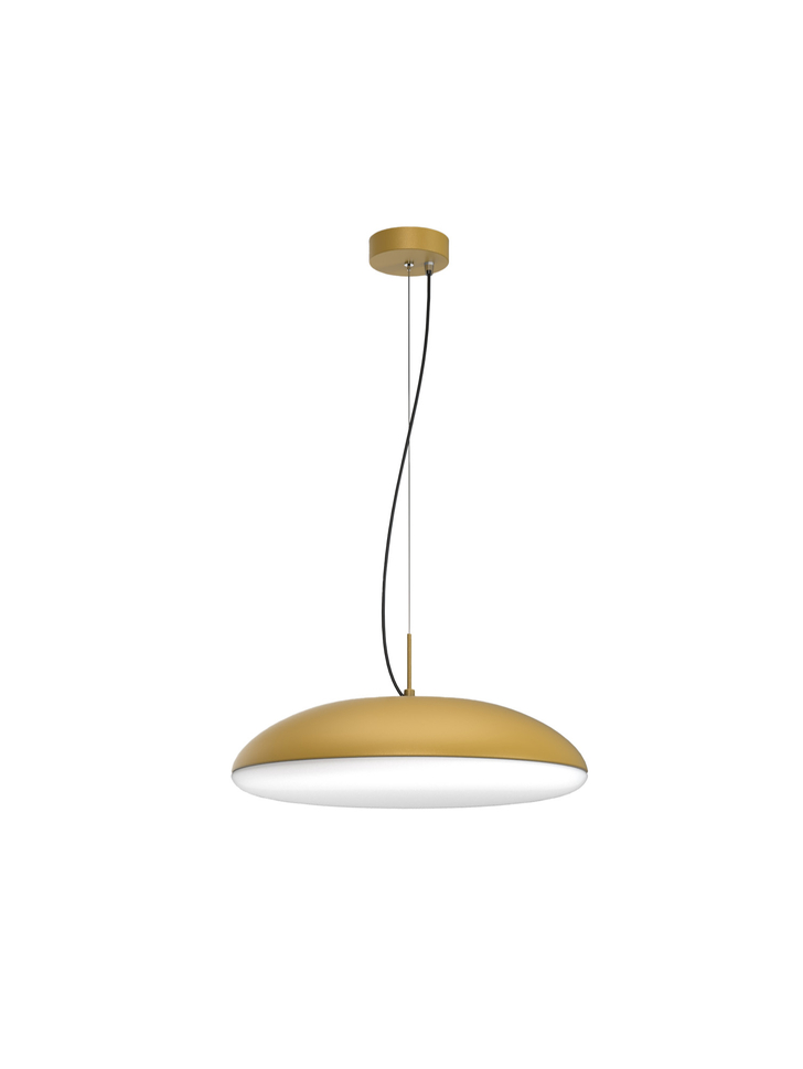 Mantra Kazz Large Gold 6 Light Ceiling Pendant Complete With White Diffuser