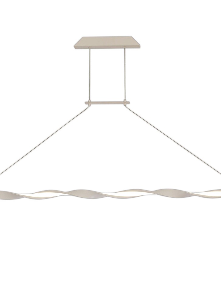 Mantra M6572 Madagascar Led White Linear Pendant - 3000K